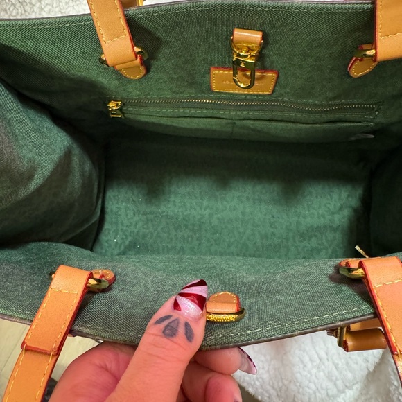 Source Unknown Green and Brown Handbag - Picture 3 of 3